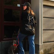 Black Long Sleeve - Dogs. Because People Suck