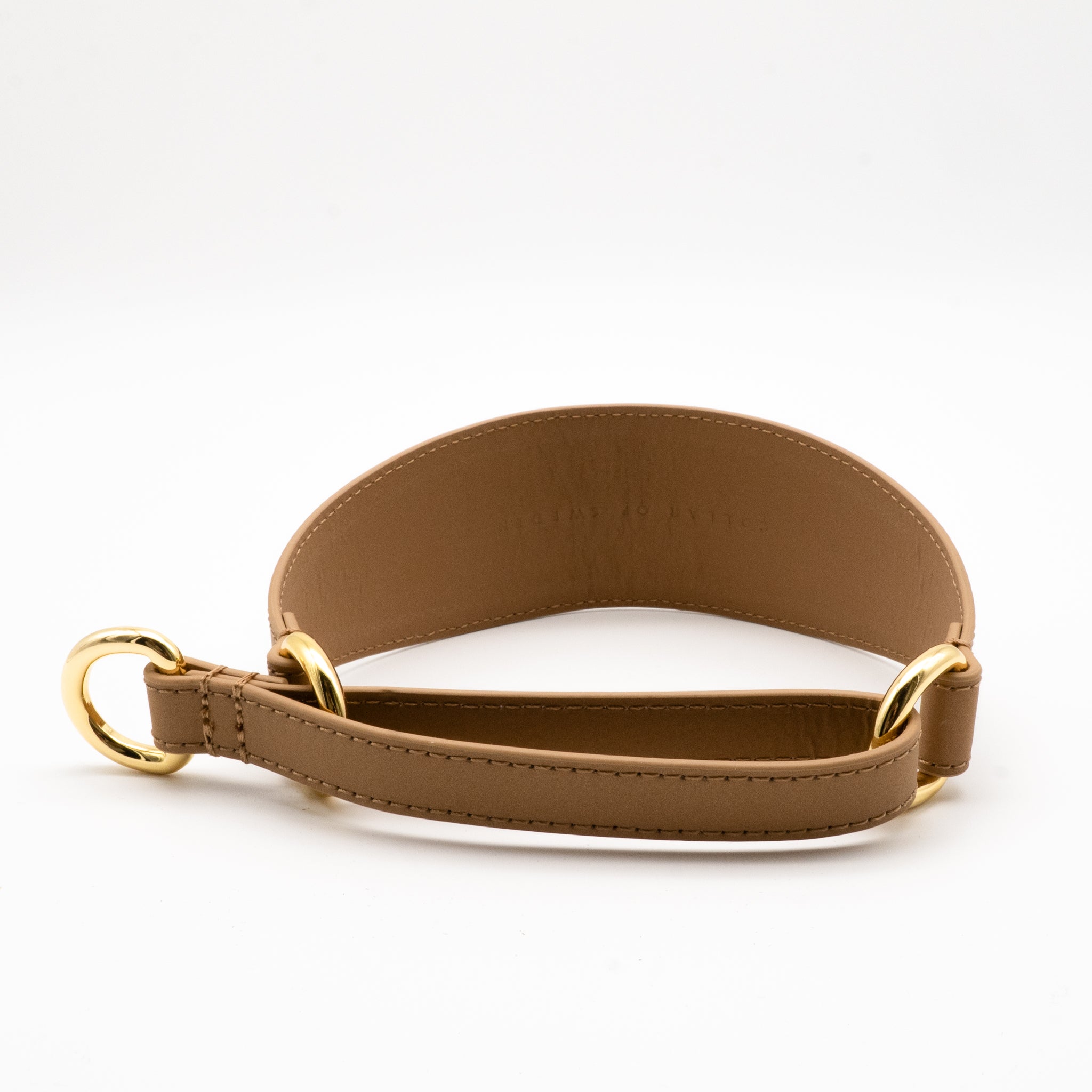 Reflective Bronze Dog Martingale Wide