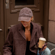 Brown Denim Cap - Anti-Social Dog Owner