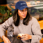Dark Blue Denim Cap - I Was Normal Two Dogs Ago