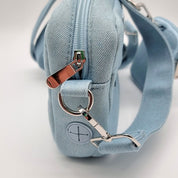 Džínová vycházková taška pro psy - Crossbody