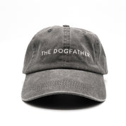 Šedá denimová kšiltovka - The Dogfather 