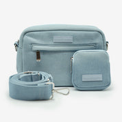 Džínová vycházková taška pro psy - Crossbody